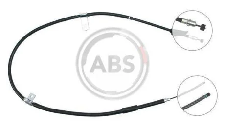 Тросовий привод, стоянкове гальмо A.B.S. K14098