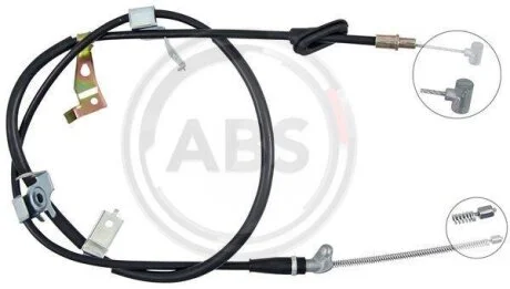 Тросовий привод, стоянкове гальмо A.B.S. K14144