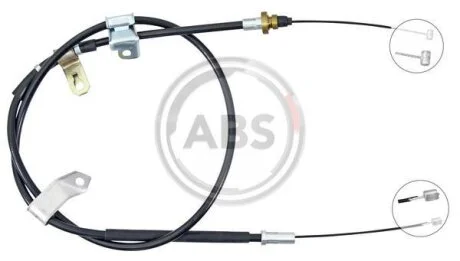 Тросовий привод, стоянкове гальмо A.B.S. K14159