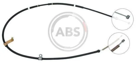 Тросовий привод, стоянкове гальмо A.B.S. K14817
