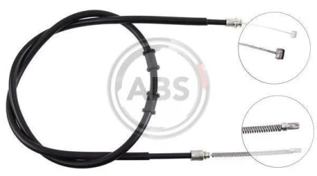 Тросовий привод, стоянкове гальмо A.B.S. K14838