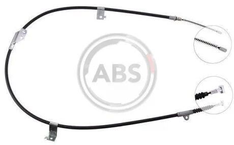 Трос, стояночная тормозная система A.B.S. K15217