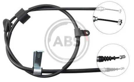 Тросовий привод, стоянкове гальмо A.B.S. K15328