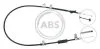 Трос стояночного гальма лів (1743мм/1520мм, гальма: барабан) MG MG ZR ROVER 200 II A.B.S. K15687 (фото 1)