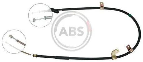 Тросовий привод, стоянкове гальмо A.B.S. K15858