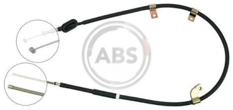 Тросовий привод, стоянкове гальмо A.B.S. K15868