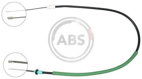 Трос, стояночная тормозная система A.B.S. K16647