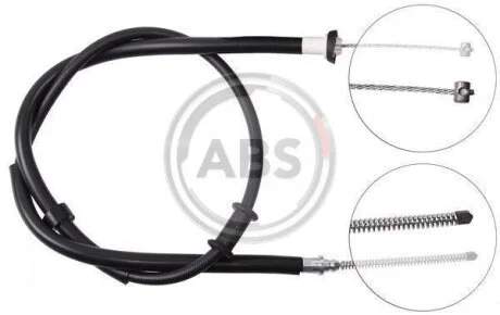 Тросовий привод, стоянкове гальмо A.B.S. K16767