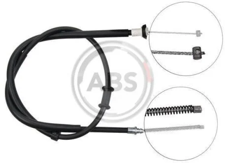 Тросовий привод, стоянкове гальмо A.B.S. K16898
