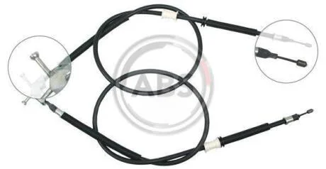Трос ручного гальма зад. Astra/ Zafira 99-05 (барабан) A.B.S. K17282
