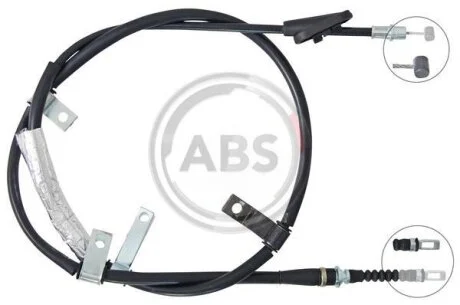 Трос, стояночная тормозная система A.B.S. K17377