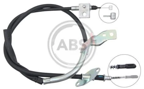 Тросовий привод, стоянкове гальмо A.B.S. K17458