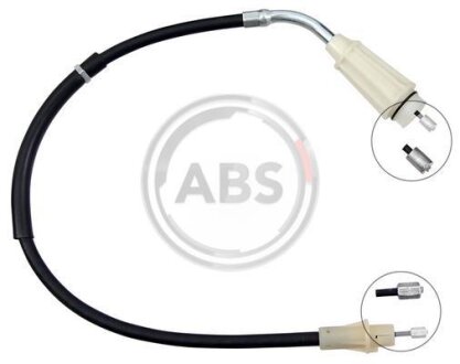 Трос ручного тормоза VOLVO задн. прав. (ABS) A.B.S. K17600