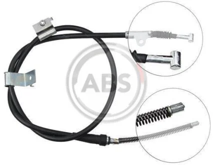 Тросовий привод, стоянкове гальмо A.B.S. K17608