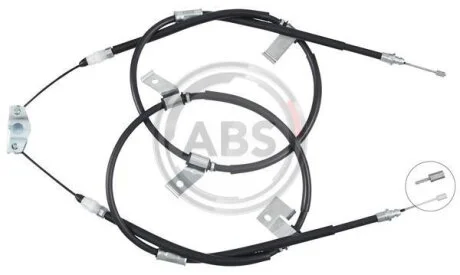 Тросовий привод, стоянкове гальмо A.B.S. K17623