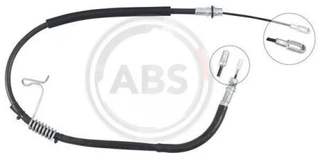 Трос, стояночная тормозная система A.B.S. K17628