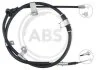 Тросовий привод, стоянкове гальмо A.B.S. K17636 (фото 1)
