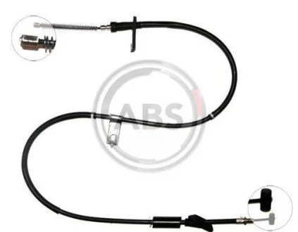 Тросовий привод, стоянкове гальмо A.B.S. K17737