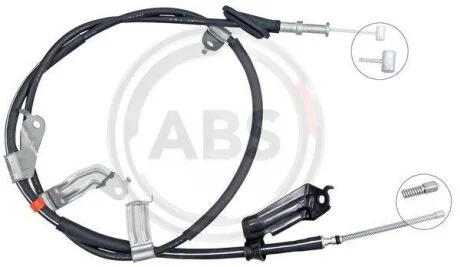 Тросовий привод, стоянкове гальмо A.B.S. K17807