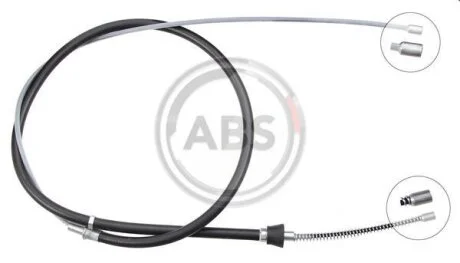 Тросовий привод, стоянкове гальмо A.B.S. K18000