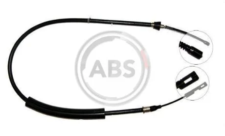 Тросовий привод, стоянкове гальмо A.B.S. K18516