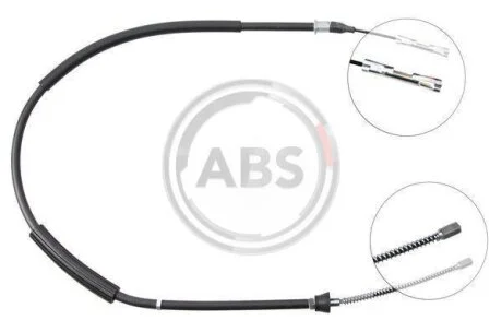 Тросовий привод, стоянкове гальмо A.B.S. K18527