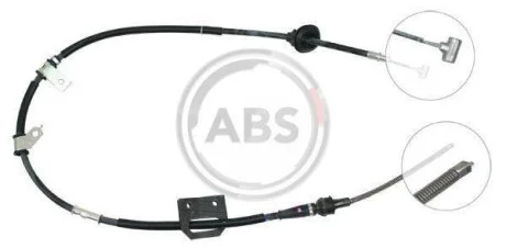 Тросовий привод, стоянкове гальмо A.B.S. K18788