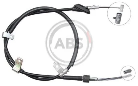Тросовий привод, стоянкове гальмо A.B.S. K18857