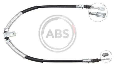 Тросовий привод, стоянкове гальмо A.B.S. K18953