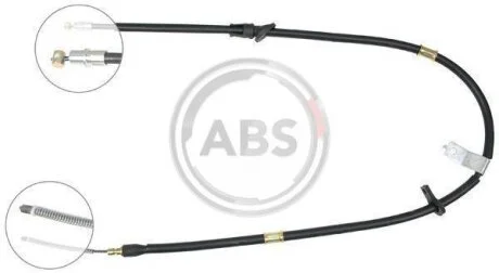 Тросовий привод, стоянкове гальмо A.B.S. K19058