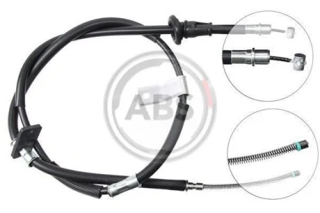 Тросовий привод, стоянкове гальмо A.B.S. K19087