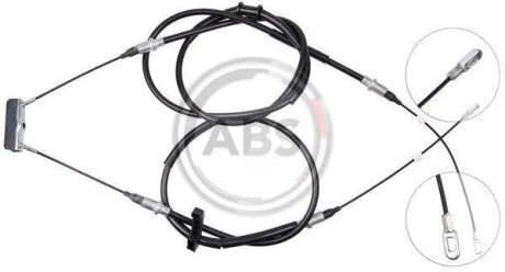 Тросовий привод, стоянкове гальмо A.B.S. K19156