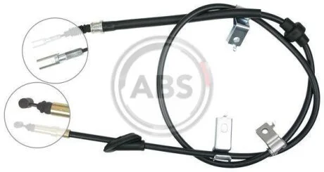 Трос, паркувальна гальмівна система A.B.S. K19188