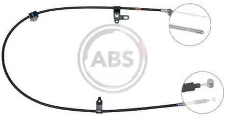 Тросовий привод, стоянкове гальмо A.B.S. K19317