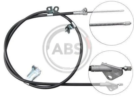 Тросовий привод, стоянкове гальмо A.B.S. K19517