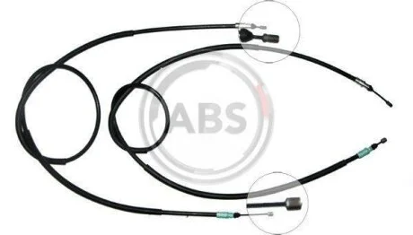 Тросовий привод, стоянкове гальмо A.B.S. K19655