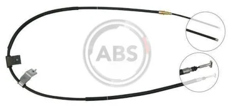 Тросовий привод, стоянкове гальмо A.B.S. K19748