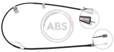 Тросовий привод, стоянкове гальмо A.B.S. K19788