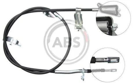 Тросовий привод, стоянкове гальмо A.B.S. K19817