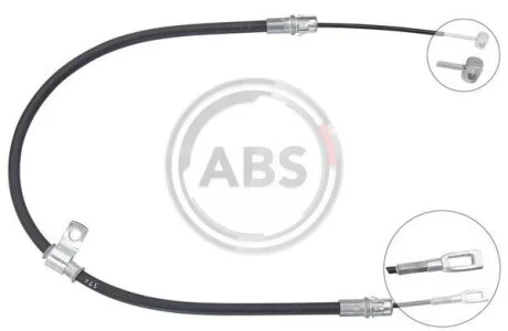 Тросовий привод, стоянкове гальмо A.B.S. K19840