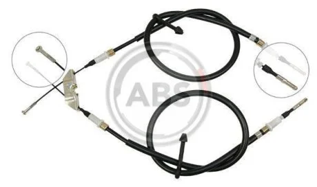 Тросовий привод, стоянкове гальмо A.B.S. K19885