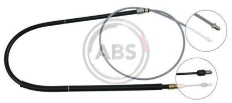 Трос ручного гальма E90/E91/E92/E93 (04-21) A.B.S. K19936
