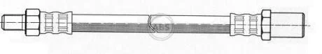 Шланг гальмівний ВАЗ 2108-09 передн. (ABS) A.B.S. SL3261