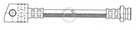 Гальмівний шланг A.B.S. SL3606