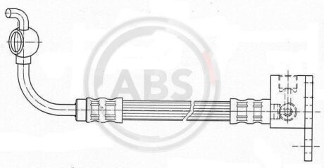 Гальмівний шланг A.B.S. SL3763