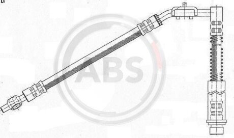 Тормозной шланг A.B.S. SL 4272