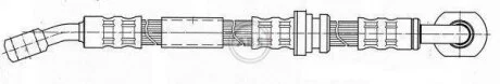 Гальмівний шланг A.B.S. SL5252