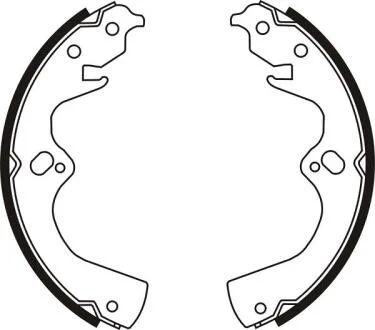 Гальмівні колодки, барабанні ABE C00309ABE