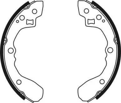 Гальмівні колодки, барабанні ABE C00313ABE