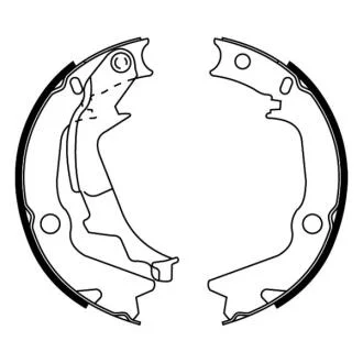 Гальмівна колодка HYUNDAI GETZ, I10 I, I20 I, SANTA FÉ II, SONATA IV, SONATA V, XG KIA CARENS III, MAGENTIS I, MAGENTIS II, SOUL I, SPORTAGE III 1.1-3.5 03.98-12.15 ABE C00526ABE
